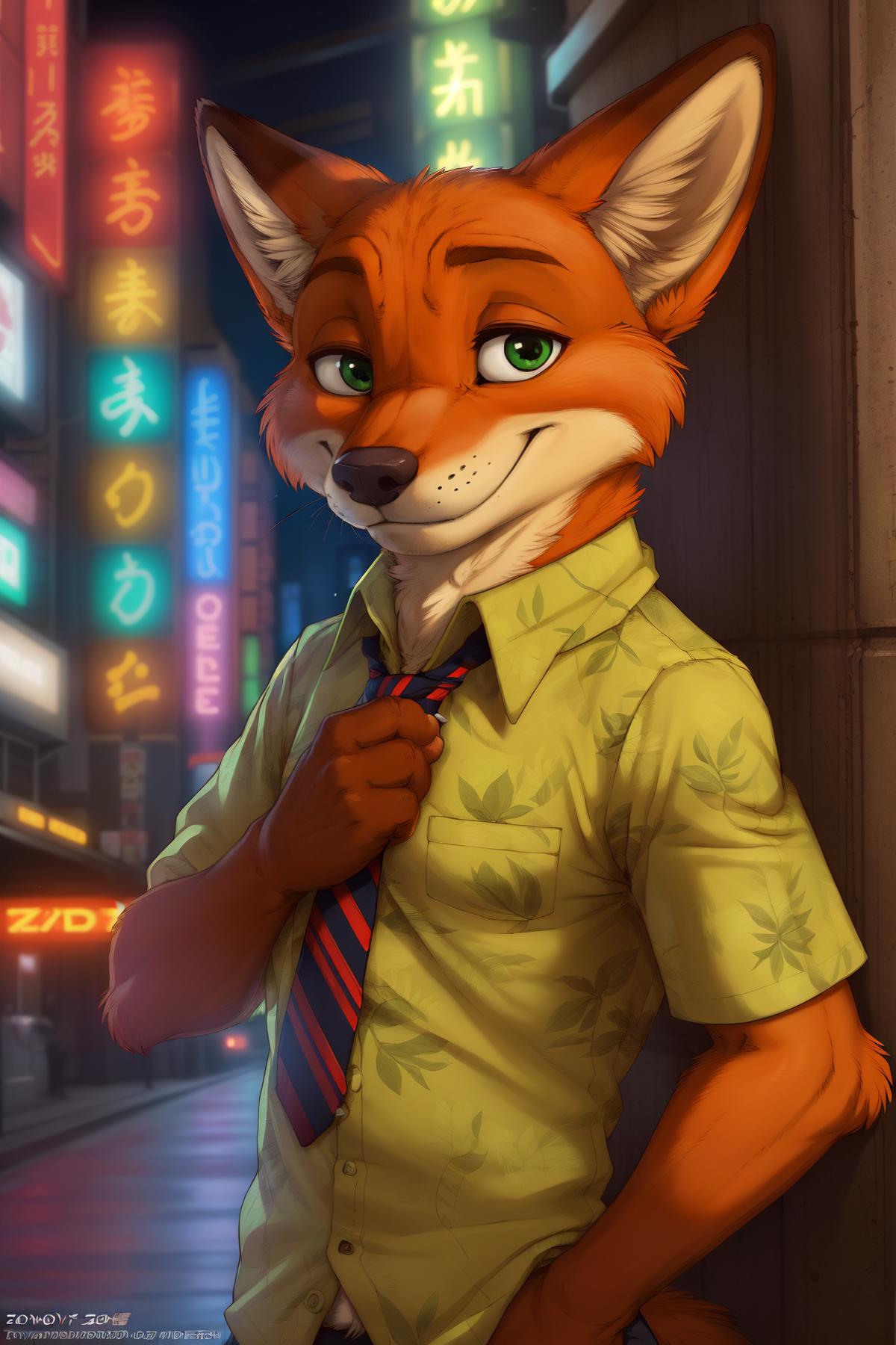 Nick Wilde (Zootopia) - v1.0 | Stable Diffusion LoRA | Civitai