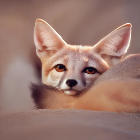 Kit fox (NOT fox kits, but kit fox kits, maybe) epoch15