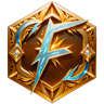 Gold Flux Badge