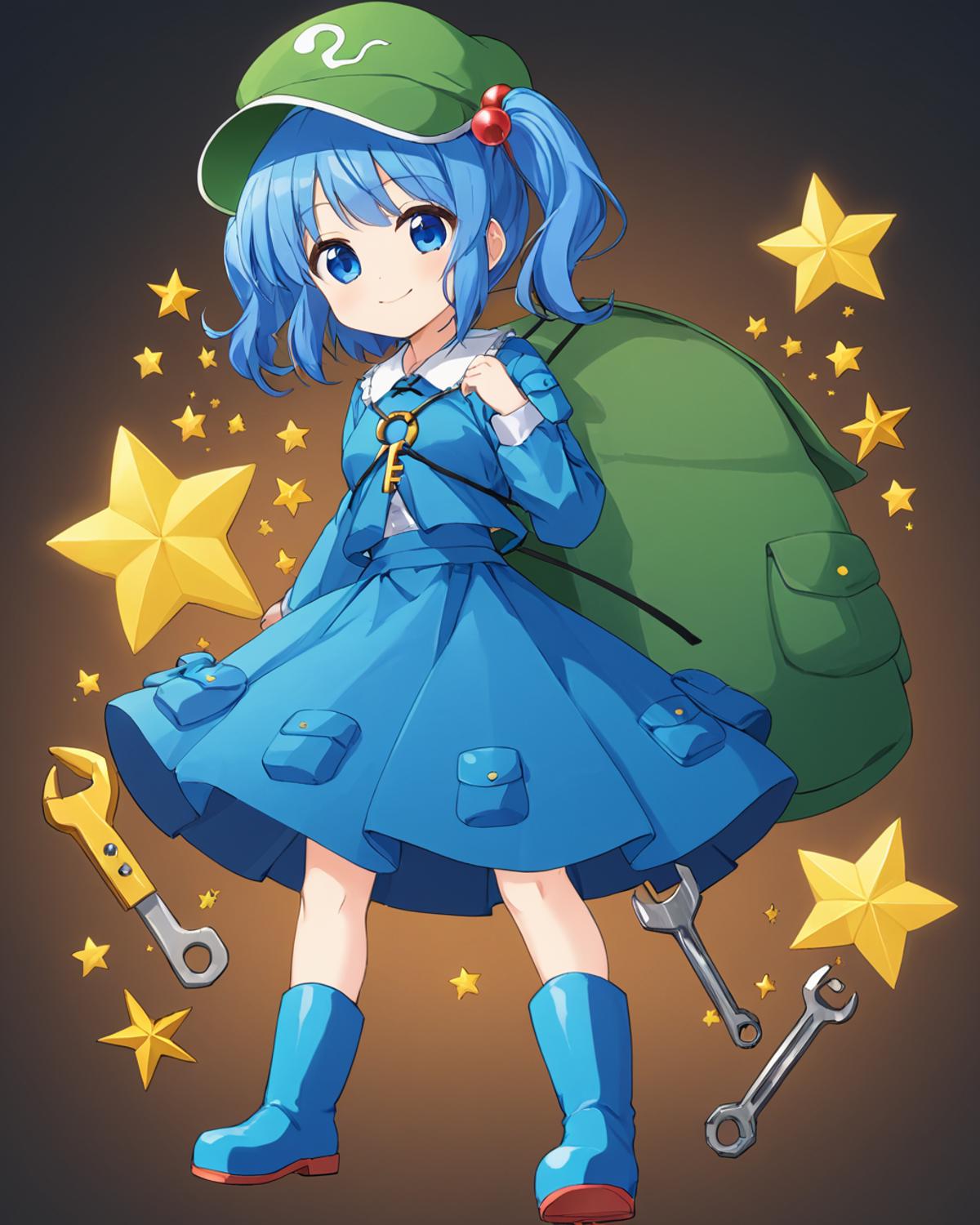 XL | touhou|东方 projcet 河城荷取/河城 にとり/Kawasiro Nitori image by kitarz