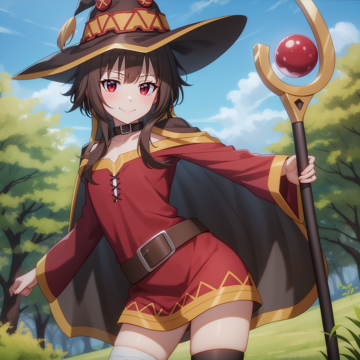 Kono Subarashii Sekai ni Bakuen wo! / この素晴らしい世界に爆焔を！ (complete pack) -  Megumin, Stable Diffusion LoRA