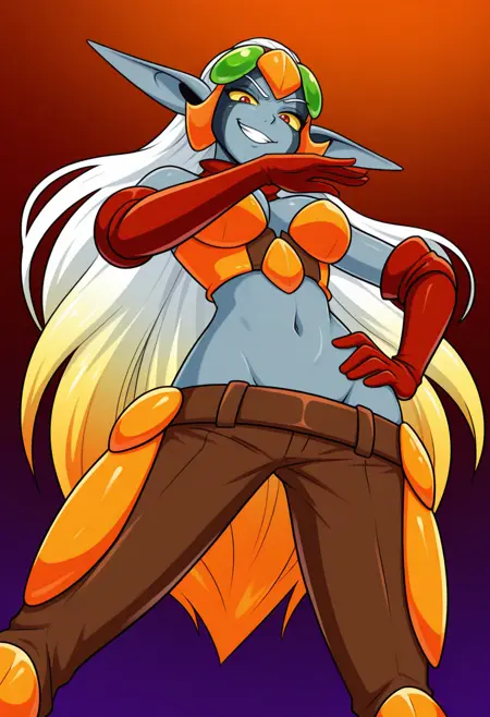 Maia Acheron - Jak & Daxter (Illustrious & PonyXL)