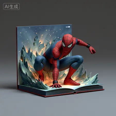 3D pop-up book | Creative design