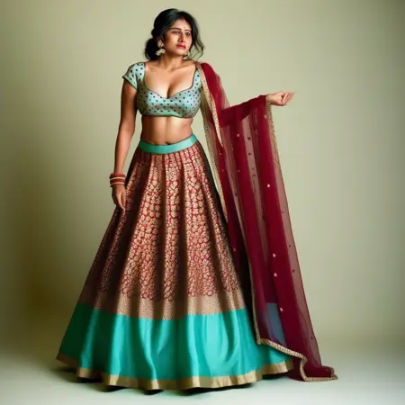 Lehenga | Indian Outfit | [XL]