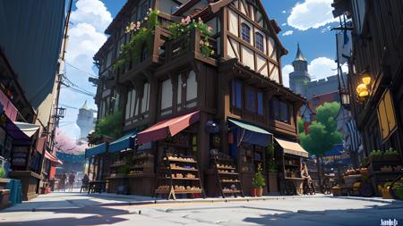 mengde,(((no humans))),(castle:1.3),small town,street,flower,masterpiece,booths,flower booth,sakura trees,best quality, highly detailed, cinematic lighting, sharp focus, realistic ,(high quality, best quality, hi res), (ultimate phtoreal Concept Art),realistic,photo realistic, <lora:genshin-000007:0.7>, <lora:mengdea:0.7>,