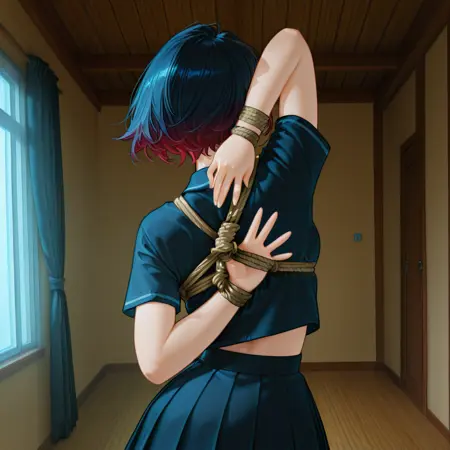 Shibari-TeppoTie / teppo shibari 鉄砲縛り-IL