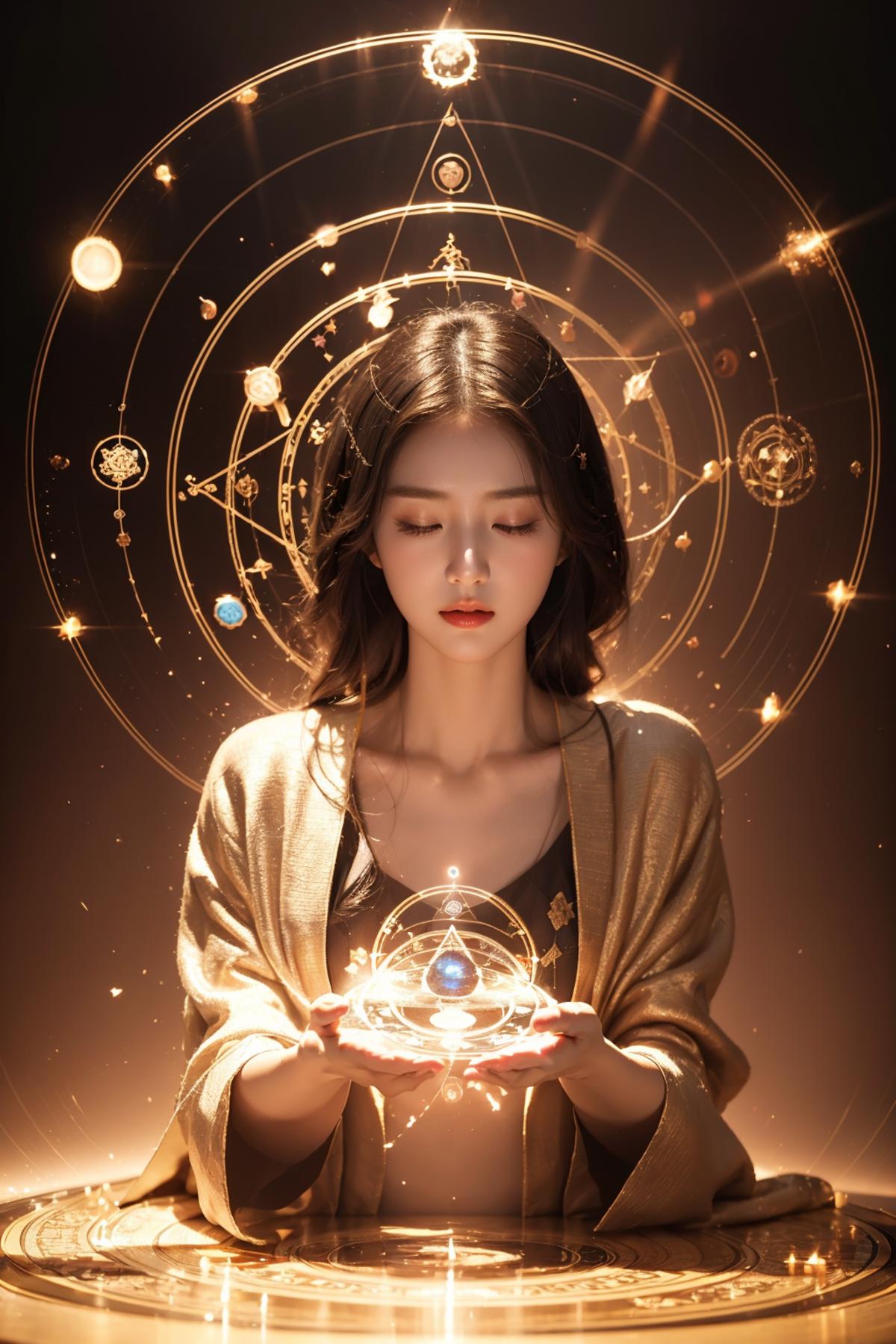 绚丽魔法阵 magic circle image by joyy114