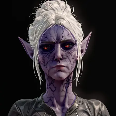 Partial illithid Effect BG3 | Shrekman Concepts Collection