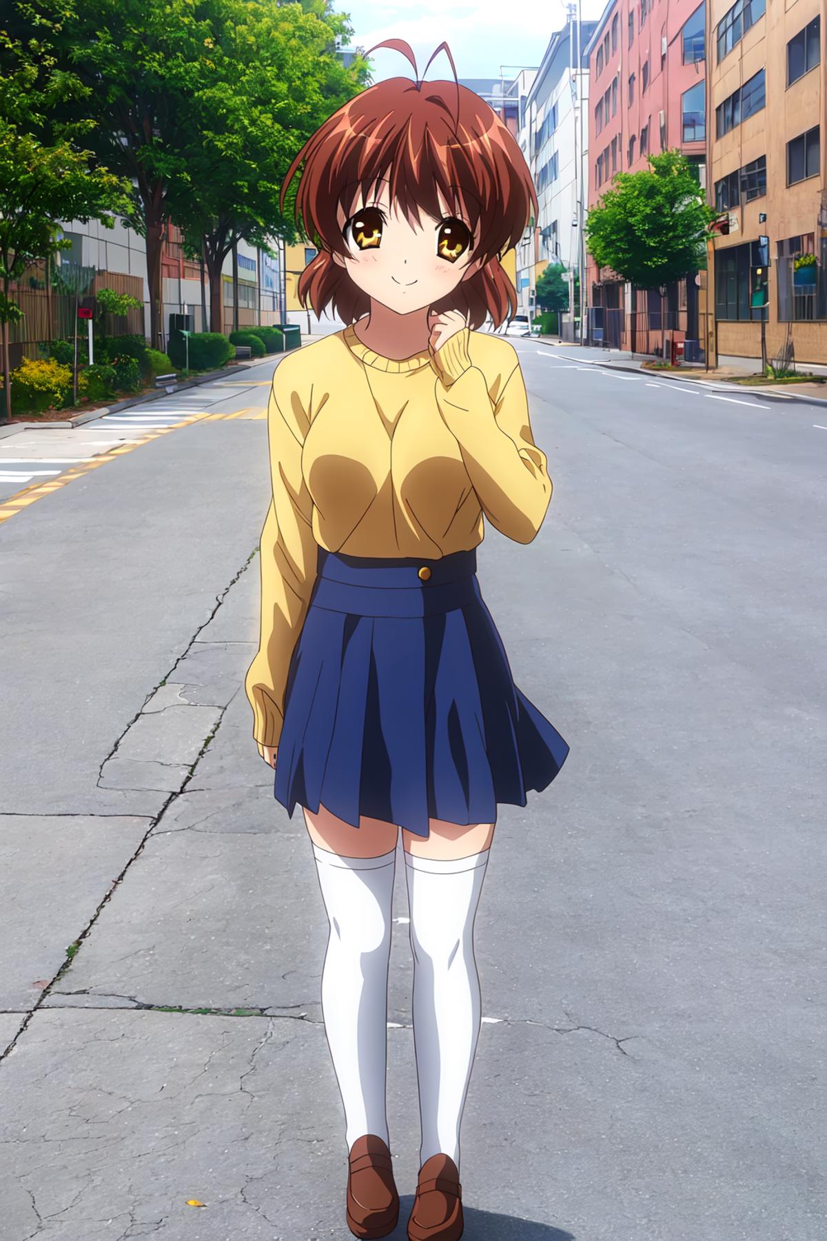 Furukawa Nagisa| 古河渚 (CLANNAD) [KyoAni Style] image by westernnero