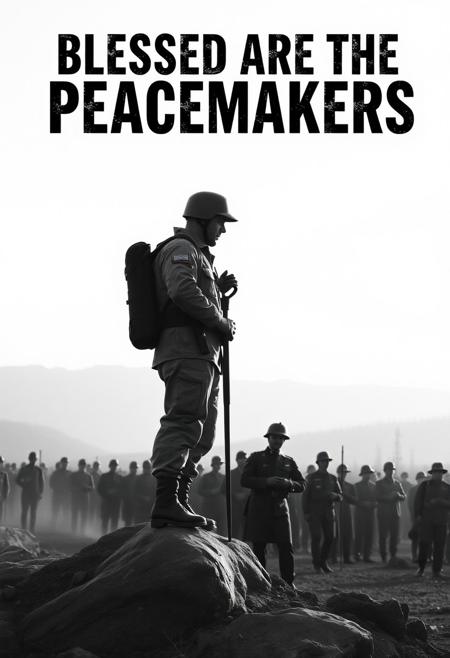 Blessed are the peacemakers. Soldier