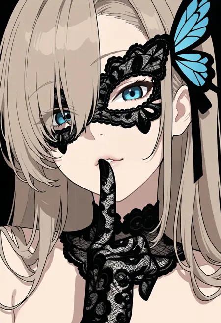 🦋Butterfly Mask - BDSM - バタフライ マスク - Outfit / Clothes