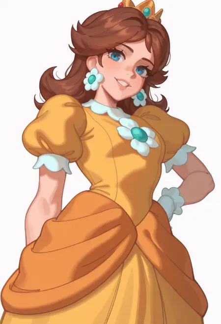 Princess Daisy (Super Mario Bros) [Illustrious] Character Lora