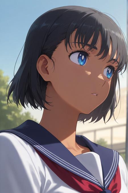 Mio (Summer Time Rendering) illustrious