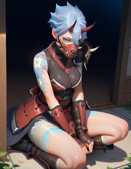 Kiriko Oni Skin (Pony & Illustrious)