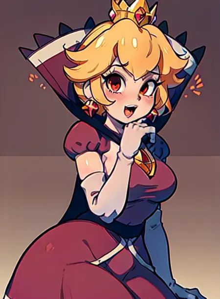 Shadowpeach (mario bros)