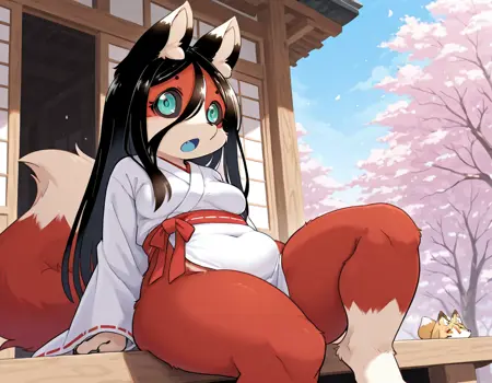 Koware | Disaster Fox Kuzure-chan | 災い狐のくずれちゃん