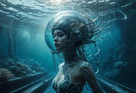 Midjourney style, cinematic quality, macro, 
Underwater Glass Dome Walkway, Foggy, Ocean, Beautiful, Creepy, Melting, Web, 8k, by Tristan Eaton, Stanley Artgerm, Tom Bagshaw, Greg Rutkowski, Carne Griffiths, Ayami Kojima, Beksinski, Giger, DeviantArt trend, Face Enhancement, Hyperdetailed, Minimal, Horror, Alien,