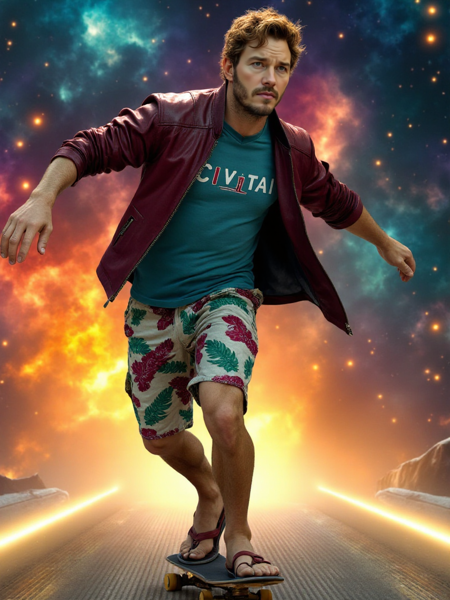 Peter Quill / Starlord - Guardians of the galaxy - Flux1.D v1.0