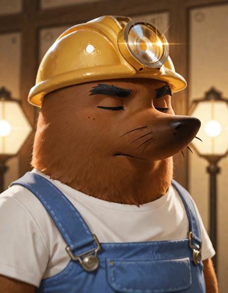 Mr.Resetti/Risetto-san (Animal Crossing) - IL v1.0