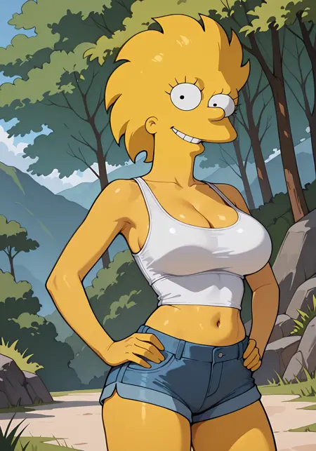 Adult Lisa Simpson - The Simpsons