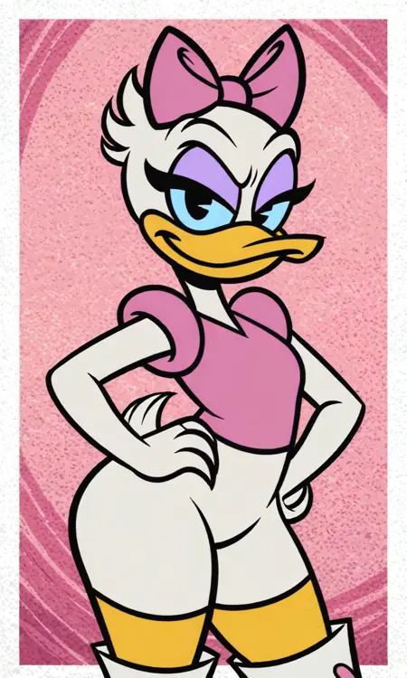 Daisy Duck // Mickey Mouse shorts 2013
