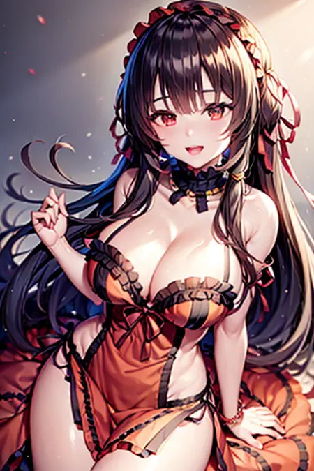 Tokisaki Kurumi-DATE A LIVE-约会大作战-时崎狂三-三三-性感美女-ときさき くるみ-デート·ア·ライブ-約會大作戰