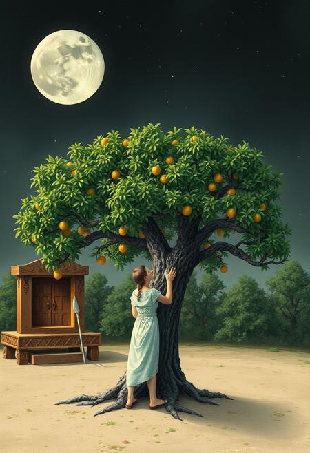 I kneel at the altar,
Carve your name,
And hail to the gods,
I've climbed your tree,
I peeled your fruit,
When I tasted your kiss
