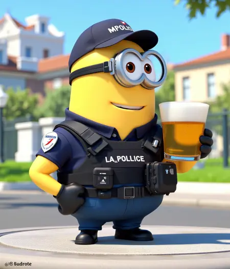 Police Nationale (French) - FLux1.D LoRa