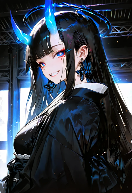 Song of the Scarlet Sunset: Punk Gothic with Purple Wings ( SDXL Illustrious v.10) v1.0