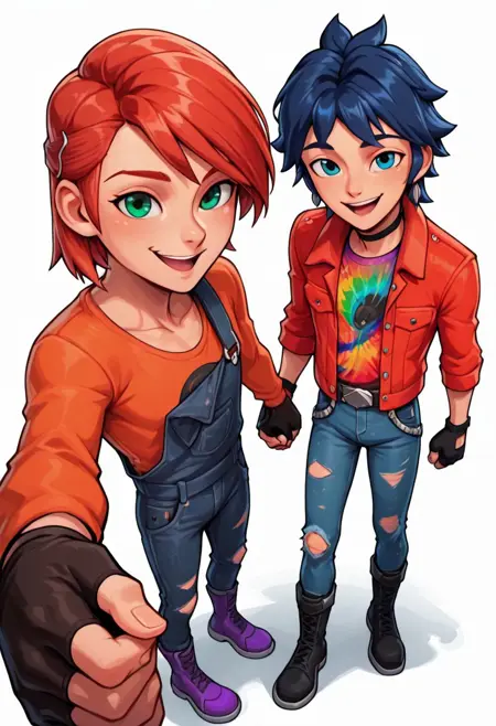 Nathaniel Kurtzberg (Caprikid) and Marc Anciel - Miraculous