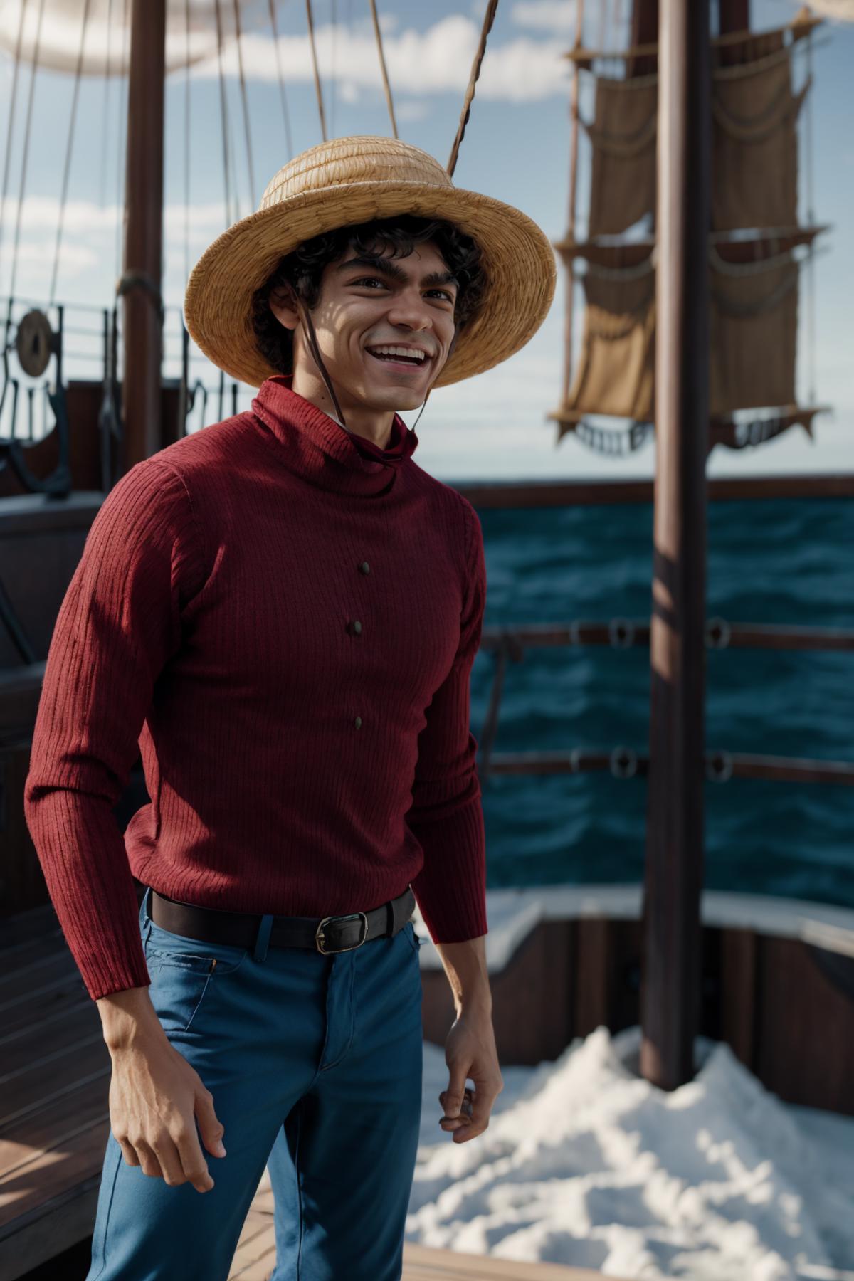 Iñaki Godoy - Luffy from One Piece image by modelaigency