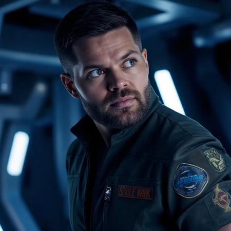 Wes Chatham as Amos Burton (The Expanse) v1.0