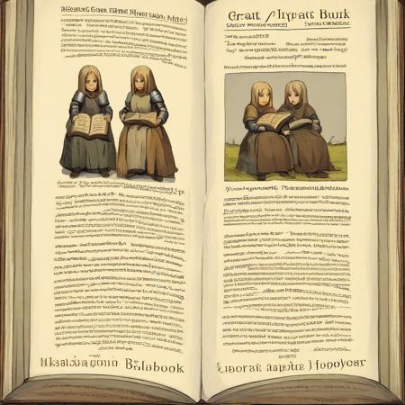 Medieval Books (中世の本)｜IL・SDXL v1 IL
