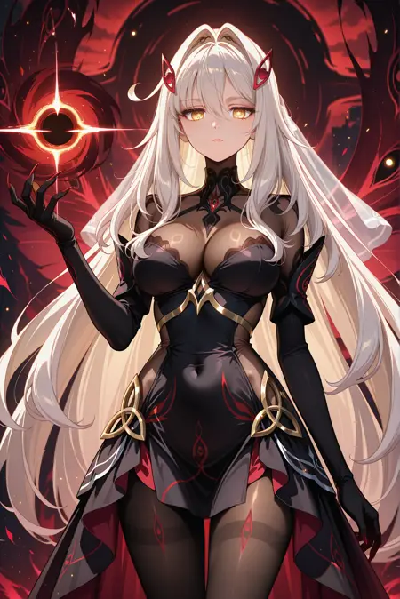 Ruler of Death - Ronova | Genshin Impact | Illustrious