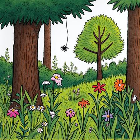Children's book illustration (Flux) V2.1 - tags
