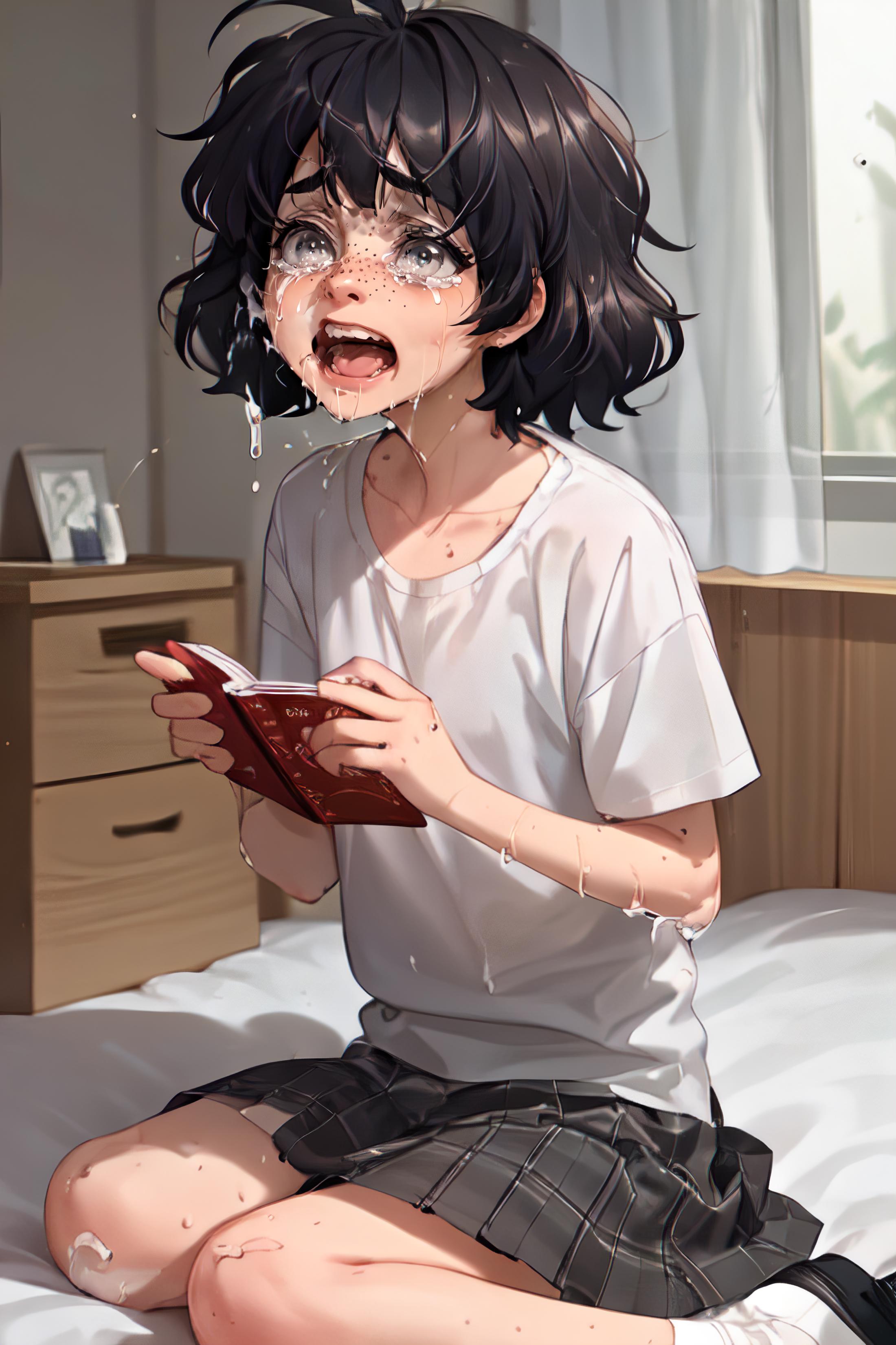 open mouth pain screaming shouting angry expressions | 灵魂大叫 怒吼 尖叫 痛苦 image by FriskTemmie