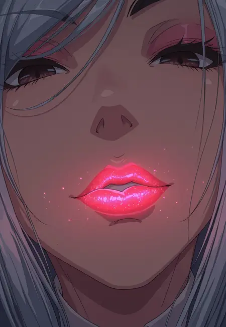 Glowing lipstick
