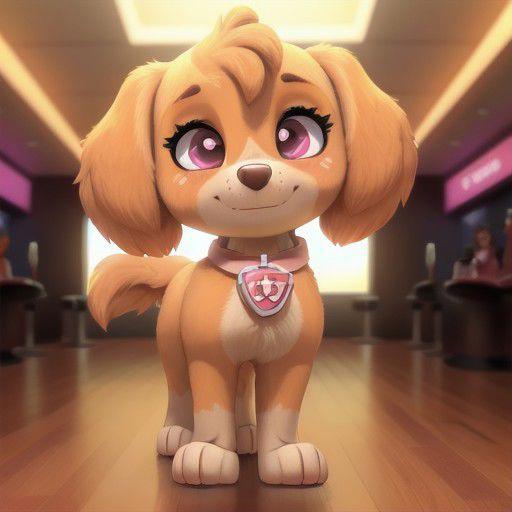 Skye // PawPatrol (LoRA) image by UnknownData