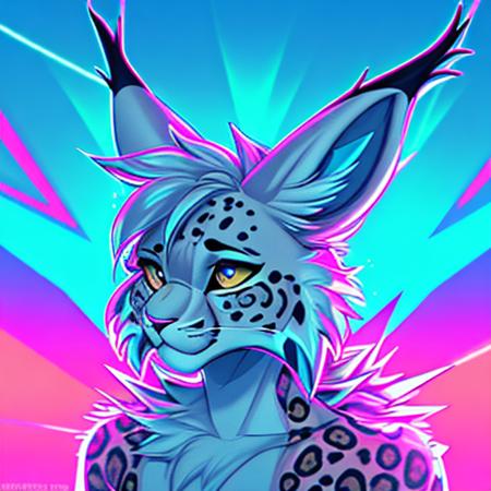 Outrun synthwave vaporwave (solo)
(Jolteon, lynx, bunny, dragon, snow_leopard hybrid) (complex background) (pfp, wallpaper), (<lora:last-000008:.3> jaraz)