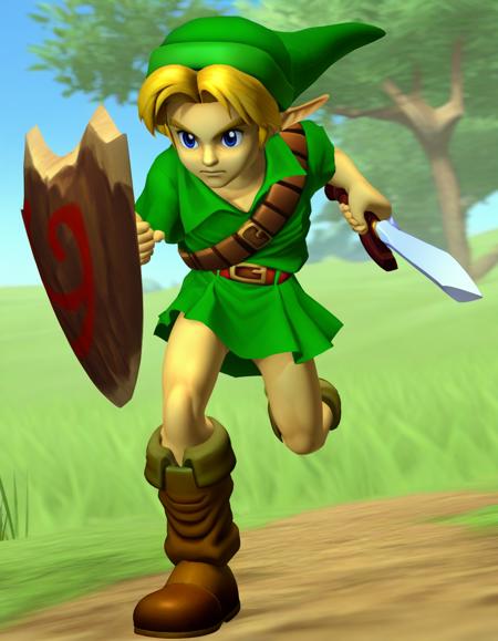 Young Link (Super Smash Bros. Melee) [Illustrious-XL] v1.0