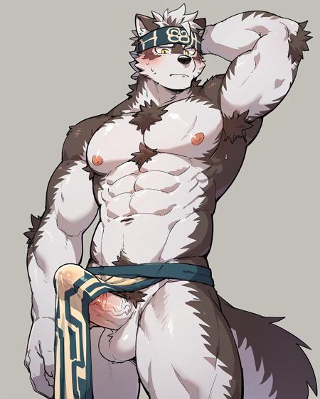 Horkeu_Kamui furry wolf boy