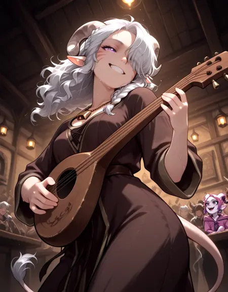 Tiefling_bard_Diana (oc)