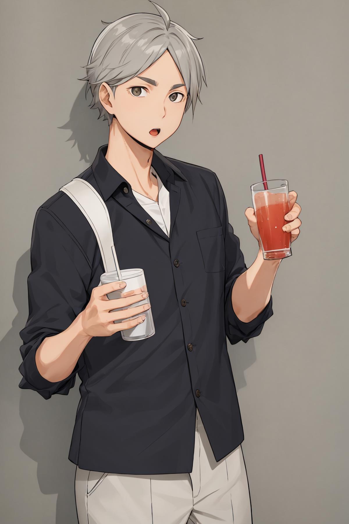 Sugawara Koushi (Multiple Outfits, Anime-styled) image by SteamedHams