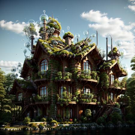 <lora:Biochemical:1>1 house,cinsdia
