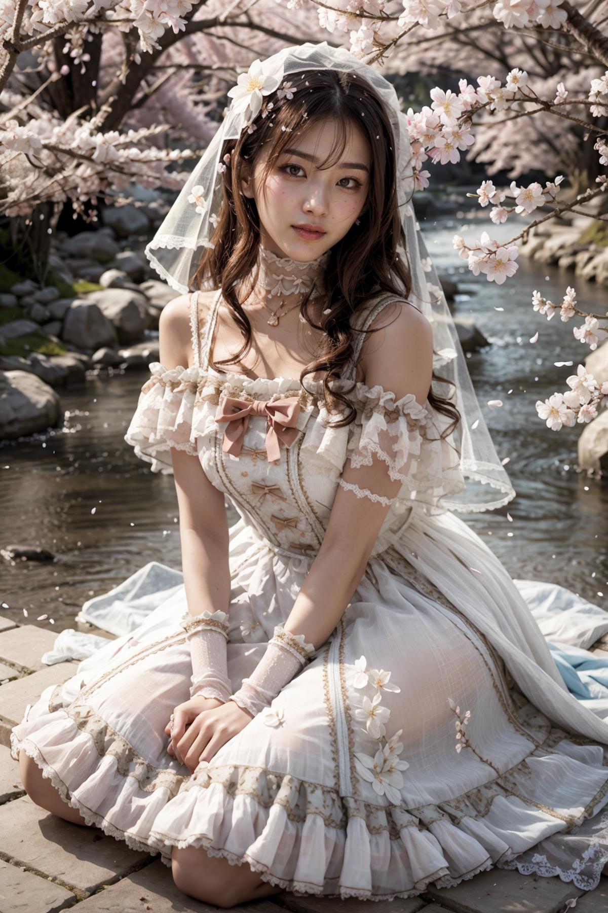 【蝶羽光迹】Dress No.6 White Dress image by feetie