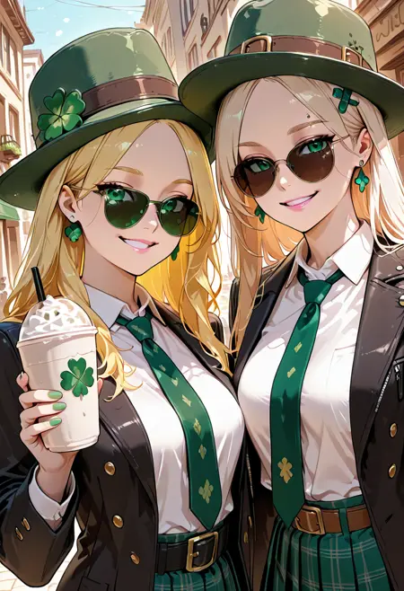 Shamrock World (Saint Patricks Day World Morph) [Illustrious & SD1.5]