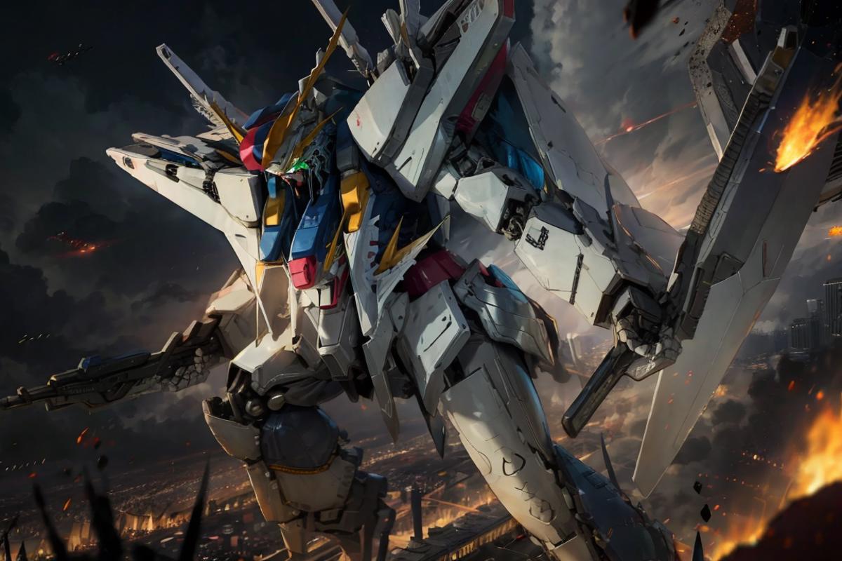Xi Gundam LoRA image by bagadiyi