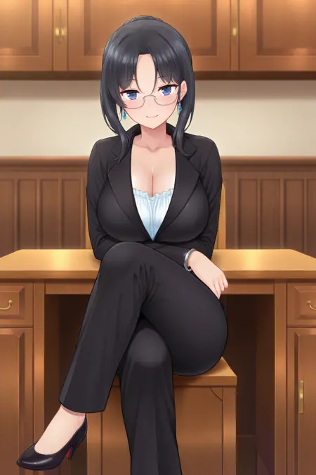Paizuri ♥ Fiancee (visual novel) style