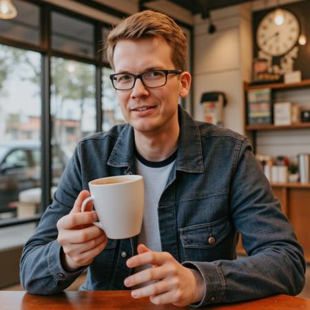 Hank Green Hank Green with straight hair Hank Green with curly hair