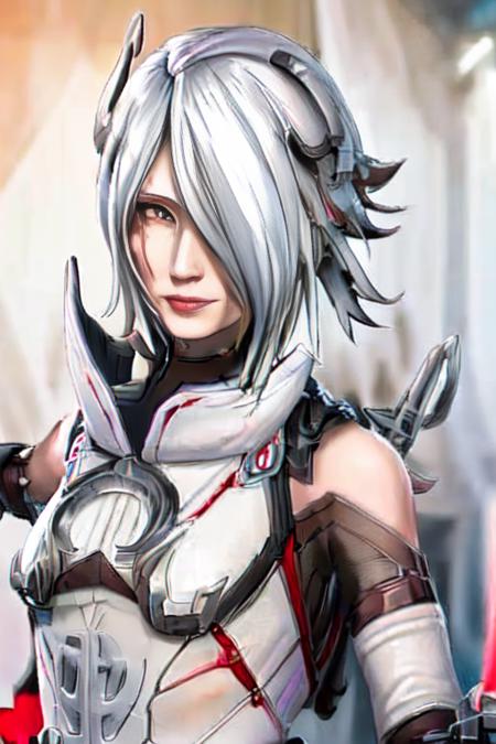 <lora:Catalyst_Apex:1>,1girl,masterpiece, white hair, realistic, <lora:Nonoko:0.6>,cg,8k